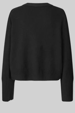 Alpha neuletakki, black