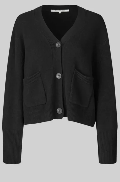 Alpha neuletakki, black