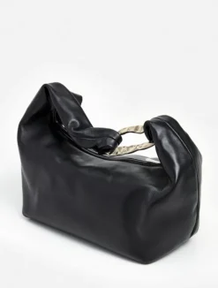 Amanda shoulder bag leather, black
