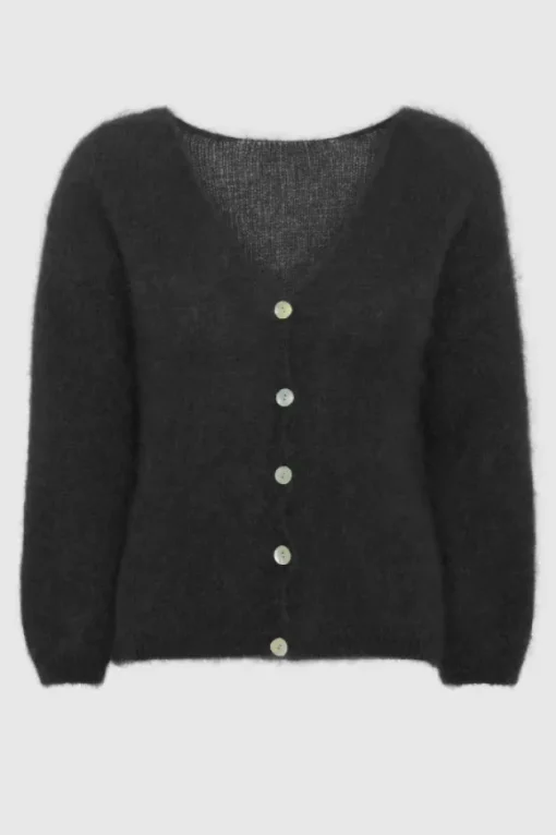 Americandreams - Cornelia mohairneuletakki, black
