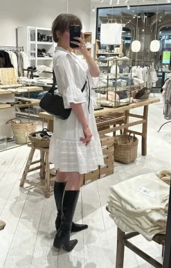 Americandreams - Mona dress, White
