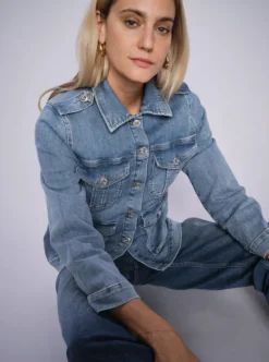 Anetta farkkutakki, blue