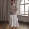 Arielle pitkähihainen neule, greige