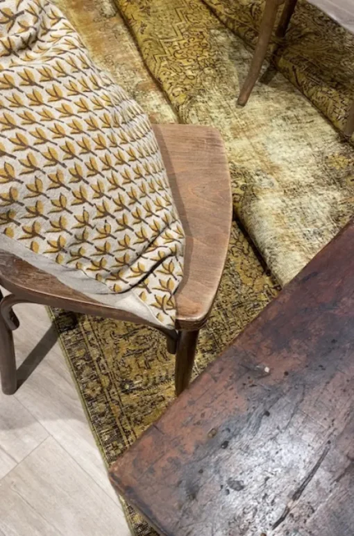 Bargi - Vintage Täpriz persialaismatto #593 / 208x315 cm