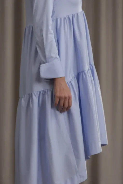 Clarette pitkähihainen mekko, light blue