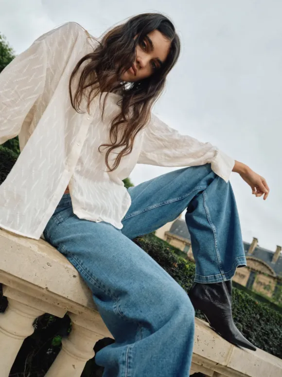 Colette Lyon Jeans, mid blue long