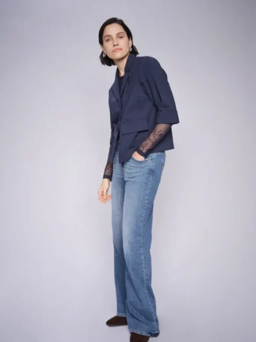Dara Vint Jeans, mid blue, long