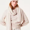 Davida - iso cashmerehuivi, light beige