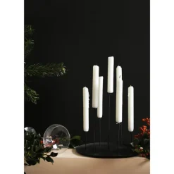 eno studio - MULTI CANDLE PIN kynttilänjalka, musta
