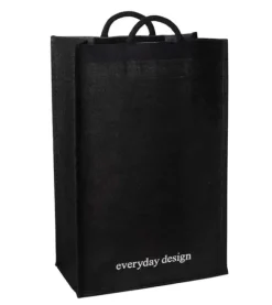 Everyday Design - Turku XL juuttikassi, musta