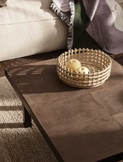 Ferm Living - Flod sohvapöytä, Mocha/Black