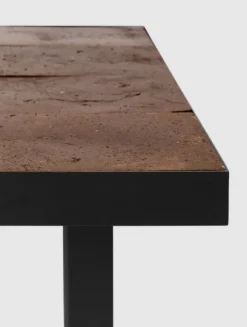 Ferm Living - Flod sohvapöytä, Mocha/Black