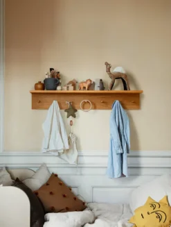 Ferm Living - Naulakko hyllyllä L, tammi