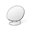 Ferm Living - Pond pöytäpeili, dark chrome