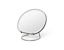 Ferm Living - Pond pöytäpeili, dark chrome