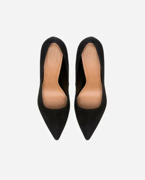 Flattered - Charlie Suede korkkarit, musta