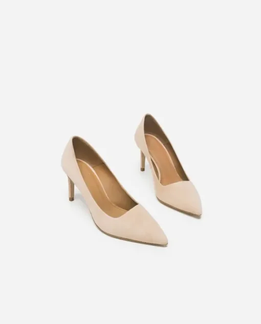 Flattered - Charlie Suede korkkarit, beige