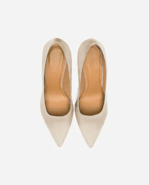 Flattered - Charlie Suede korkkarit, beige