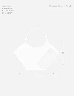 Flattered - Dilba Mini Tote Bag Suede Sand