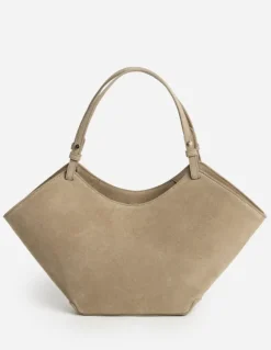 Flattered - Dilba Mini Tote Bag Suede Sand