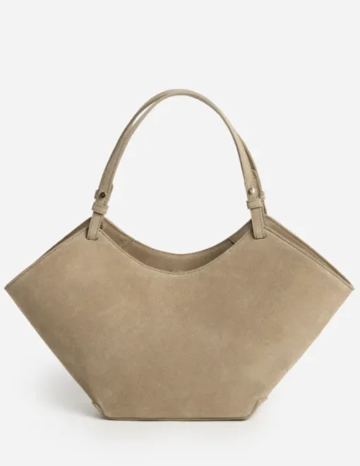 Flattered - Dilba Mini Tote Bag Suede Sand