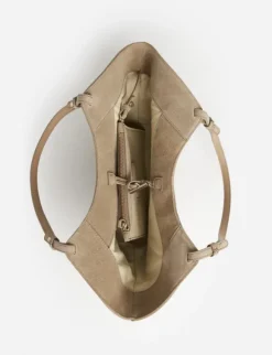 Flattered - Dilba Mini Tote Bag Suede Sand