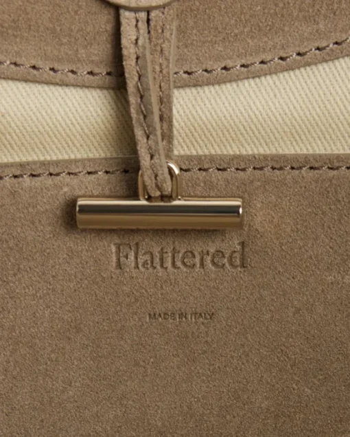 Flattered - Dilba Mini Tote Bag Suede Sand