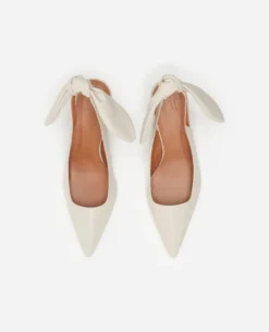 Flattered - Franchesca Bow korkokengät, creme