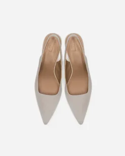 Flattered - Franchesca Suede korkokengät, sand