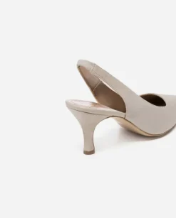 Flattered - Franchesca Suede korkokengät, sand