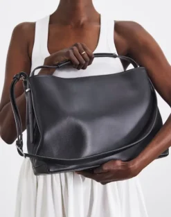 Flattered - Harper grande handbag, black