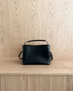 Flattered - Hedda midi handbag, black