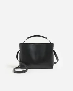 Flattered - Hedda midi handbag, black