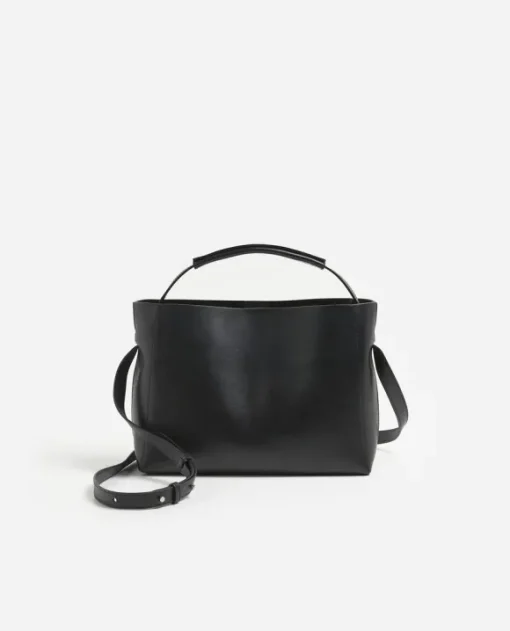 Flattered - Hedda midi handbag, black