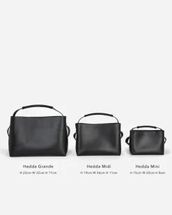 Flattered - Hedda mini handbag, black