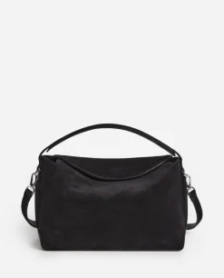 Flattered - Helia handbag, suede black