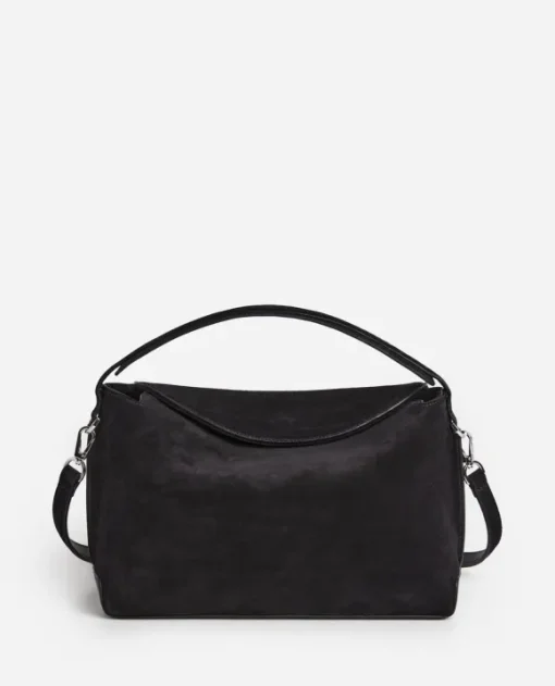 Flattered - Helia handbag, suede black