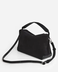 Flattered - Helia handbag, suede black