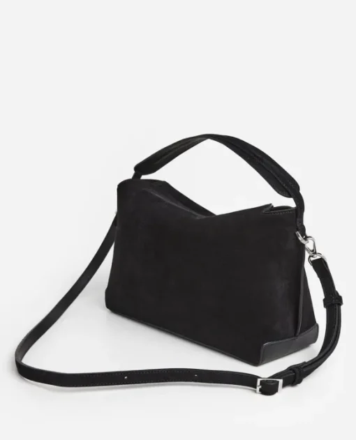 Flattered - Helia handbag, suede black
