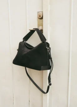 Flattered - Helia handbag, suede black