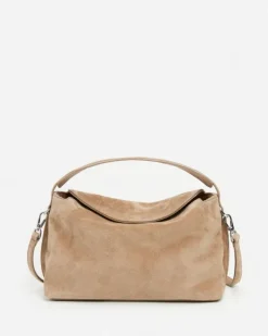 Flattered - Hera handbag, suede sand