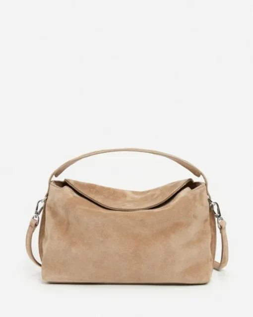 Flattered - Hera handbag, suede sand