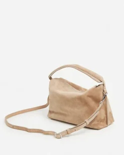 Flattered - Hera handbag, suede sand