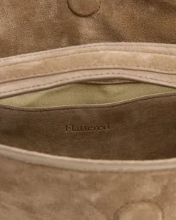 Flattered - Hera handbag, suede sand