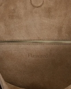Flattered - Hera handbag, suede sand