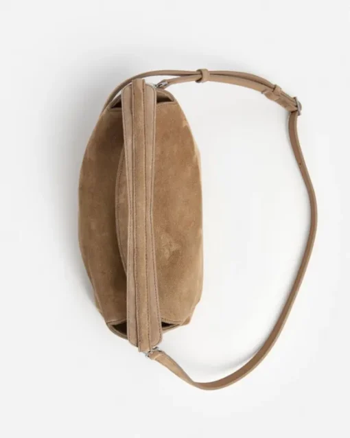 Flattered - Hera handbag, suede sand