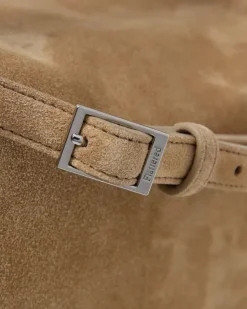Flattered - Hera handbag, suede sand
