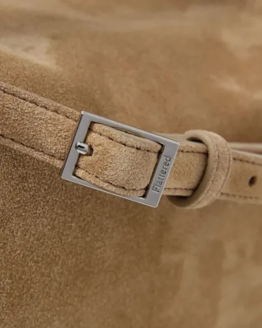 Flattered - Hera handbag, suede sand