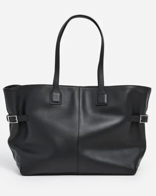 Flattered - Lesley tote bag, leather black