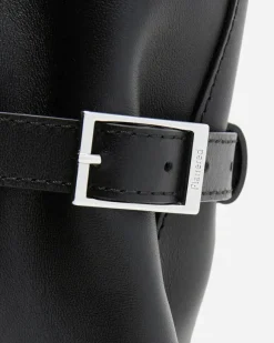 Flattered - Lesley tote bag, leather black